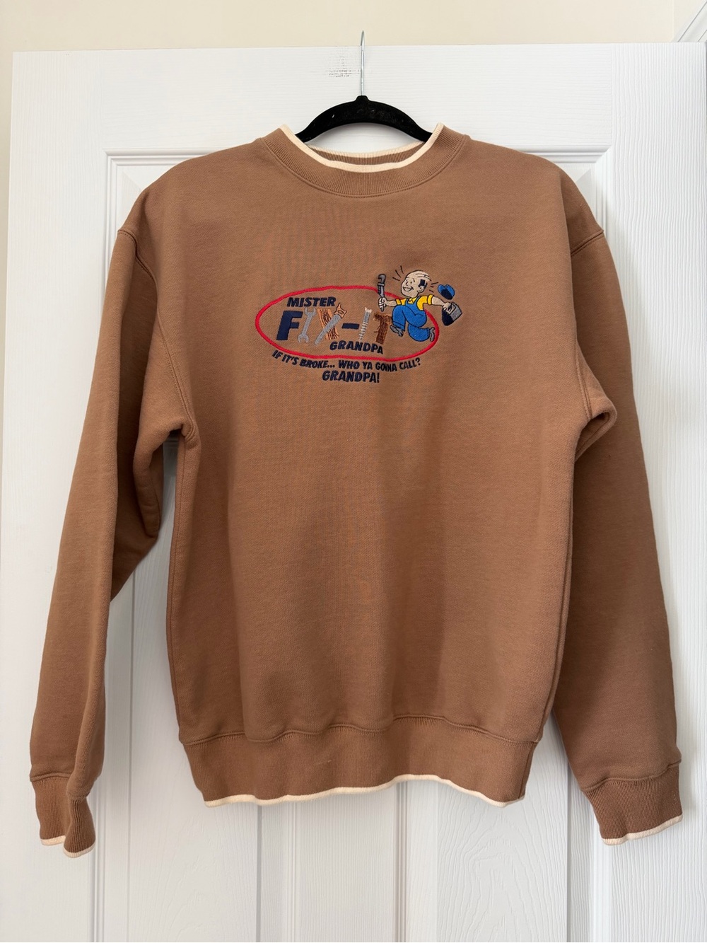 VTG M&C Sport Medium Sweatshirt Men’s Crew Neck Y2K Embroidered Grandpa tools